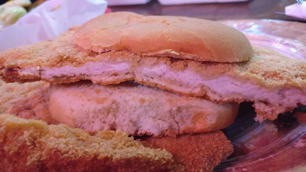 Breaded Pork Tenderloin Sandwich