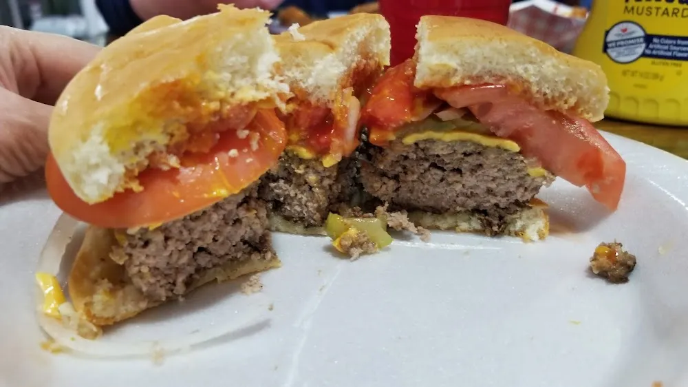 Hamburger Look How Thick