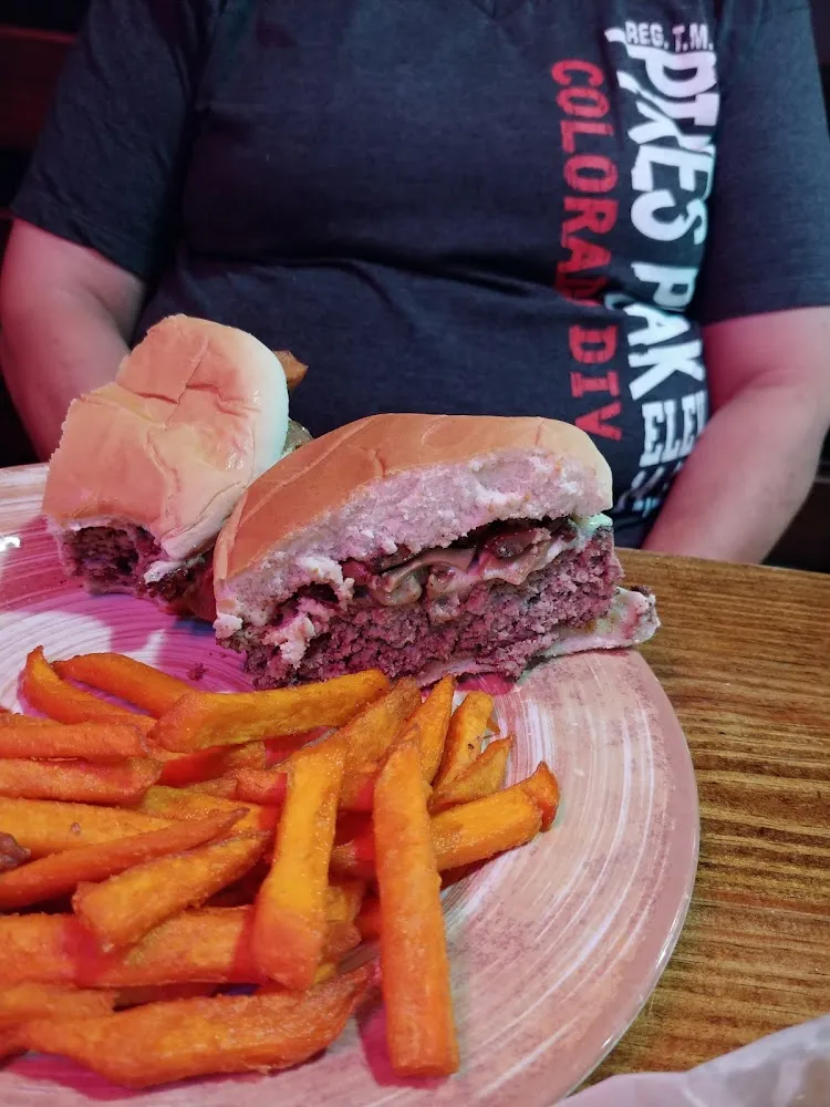 Mushroom and Swiss Burger